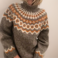 Sophie | Warm Cotton-Wool Blend Turtleneck Sweater