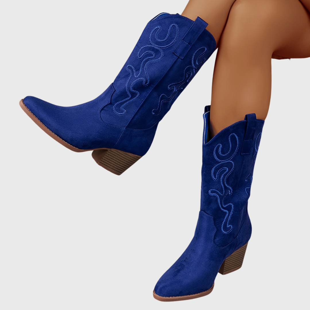 Sienna | Bottes de cowboy modernes et confortables à tige large
