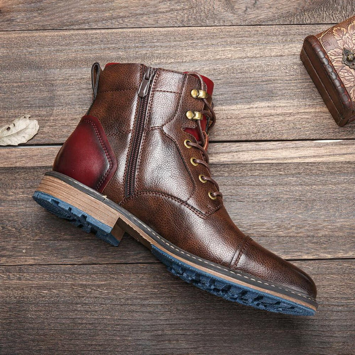 Nathan | Stivali Oxford da uomo in pelle, sofisticati e classici