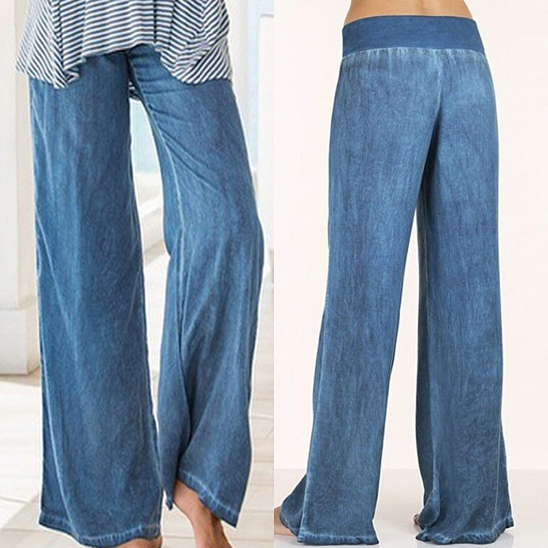 Emily | Pantaloni da donna leggeri e dalla vestibilità rilassata a gamba larga
