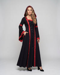 Helena | Lace-Up Flowing-Sleeve Historical Costume Dress