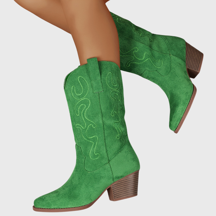 Sienna | Bottes de cowboy modernes et confortables à tige large