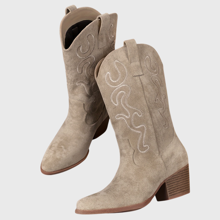Sienna | Bottes de cowboy modernes et confortables à tige large