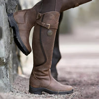Harper | Bottes d’équitation imperméables et durables en cuir, hauteur genou