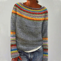 Camille | Timeless And Versatile Round Neck Knitted Sweater