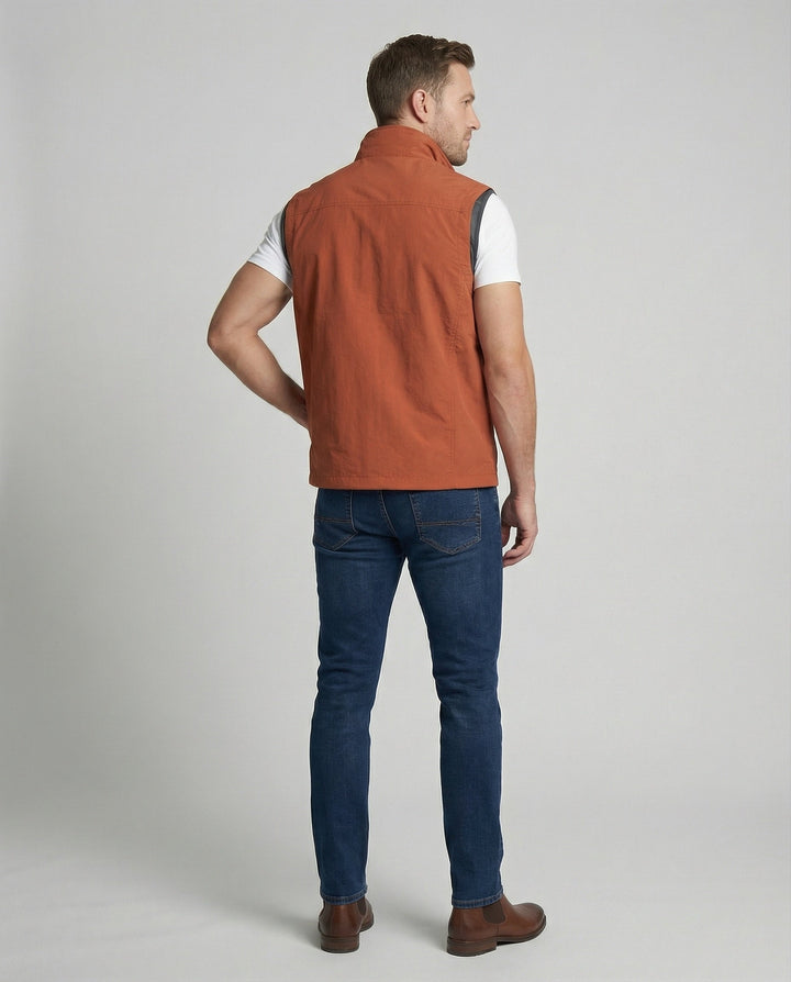 Asher | Gilet d’extérieur décontracté, léger et polyvalent