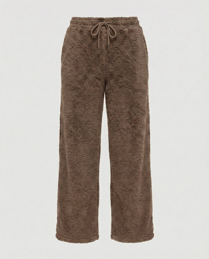 Drune | Fleece Pants – Cozy Wide Leg Style for Women