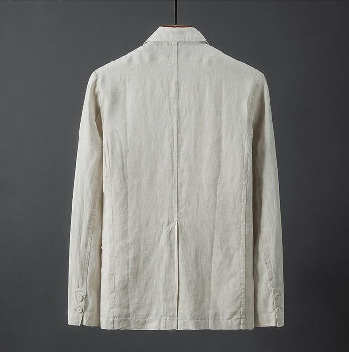 Oliver | Blazer in lino comodo e traspirante