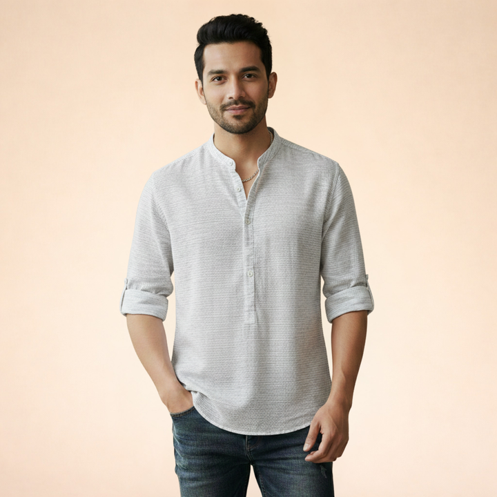 Alexander | Elegantes und bequemes Langarmhemd