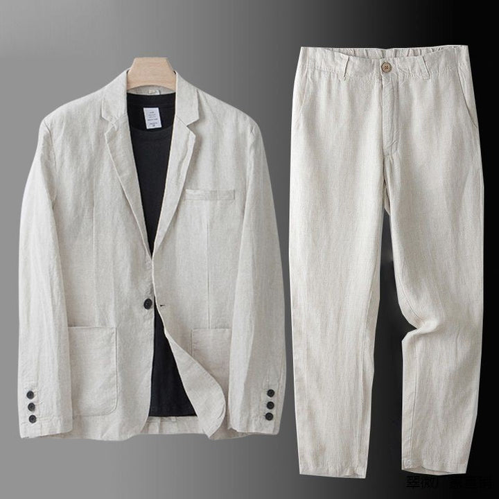 Matthias | Completo blazer in lino comodo e traspirante