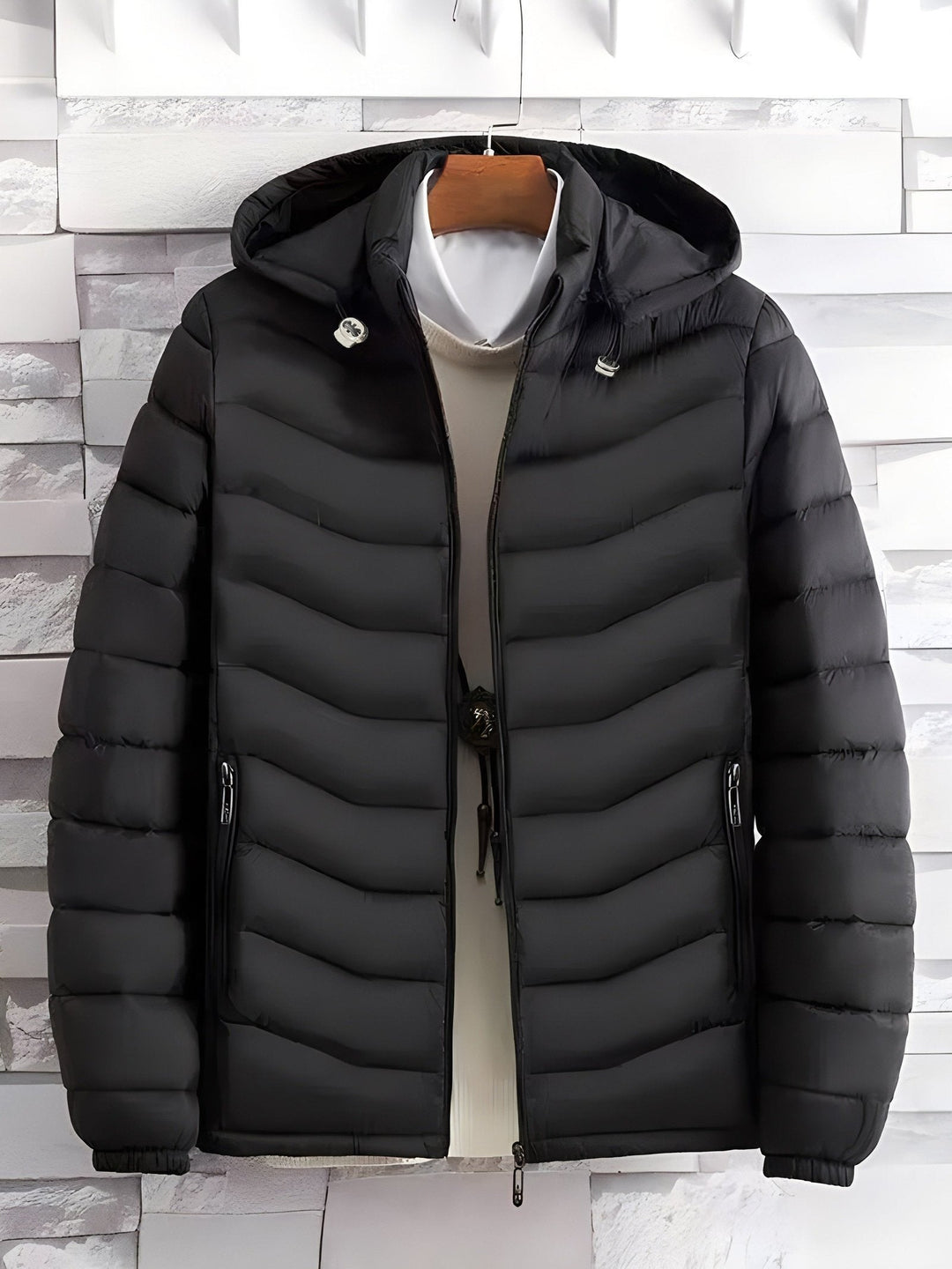 Owen | Hooded Puffer Jacket – Lichtgewicht en Comfortabel
