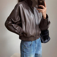 Sophie | Chic and Modern Women's Leather Jacket