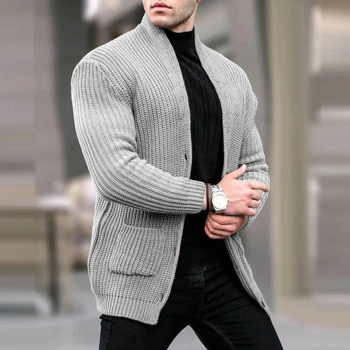 Ethan | Leichter und lässiger Urban-Utility-Strickcardigan