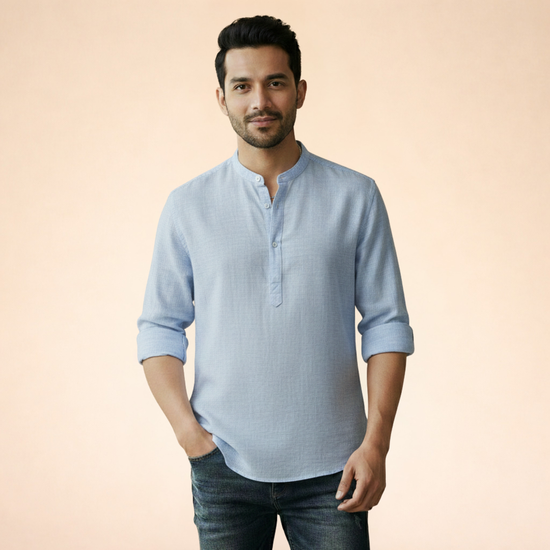 Alexander | Elegantes und bequemes Langarmhemd