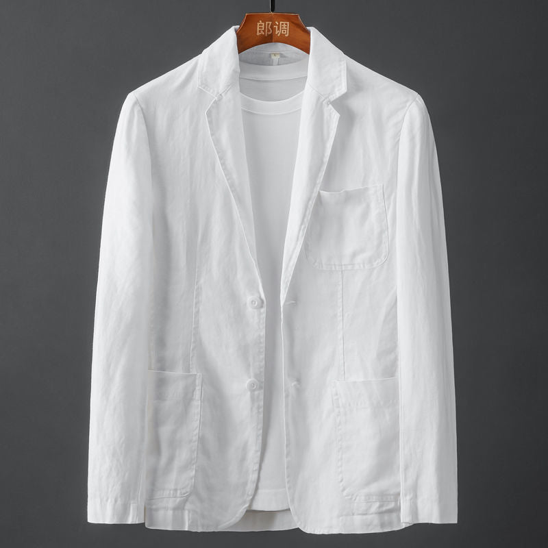 Oliver | Blazer in lino comodo e traspirante