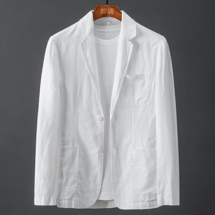 Oliver | Blazer in lino comodo e traspirante