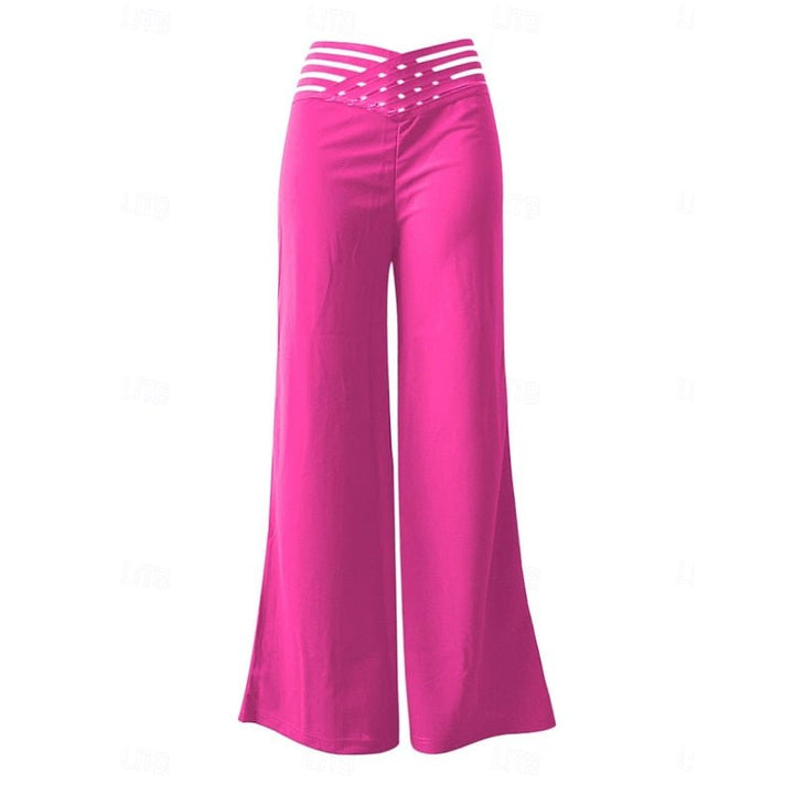 Priscilla | High-Waist Wide-Leg Trousers for Effortless Style