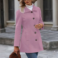 Amelia | Eleganter, taillierender mittellanger Trenchcoat mit betonter Taille