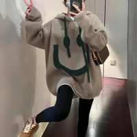 Clara | Cozy and Playful Oversized Smiley Face Hoodie