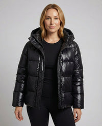 Amelia | Cozy And Stylish Quilted Hooded Puffer Jacket
