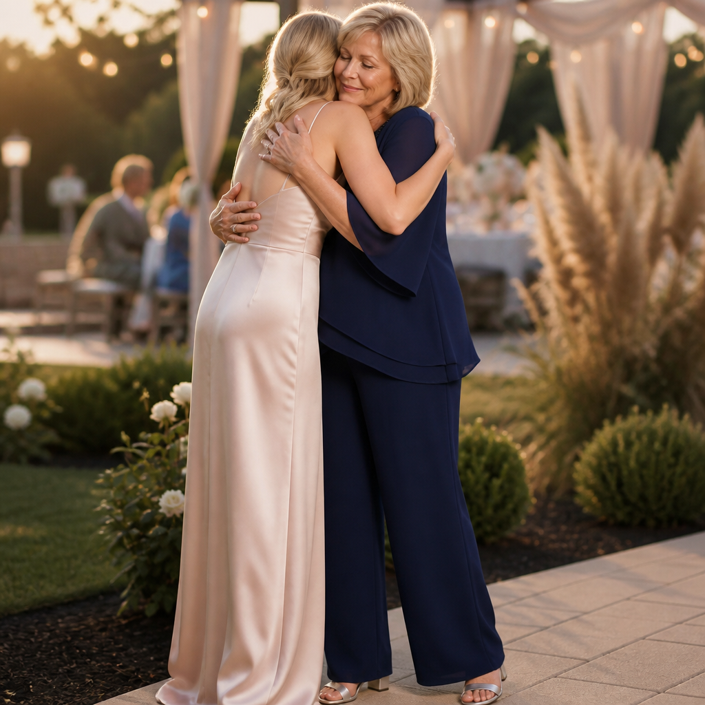 Solenne | Pant Suit – Elegant Wide-Leg Style for Women