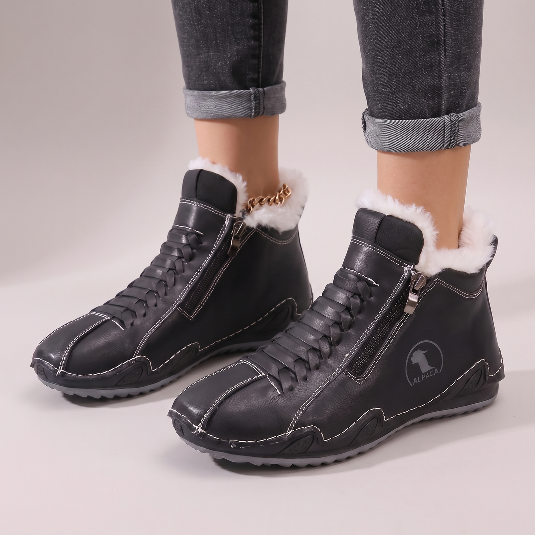 Alpaca | Fur-Lined Boots – Cozy Comfort for Winter