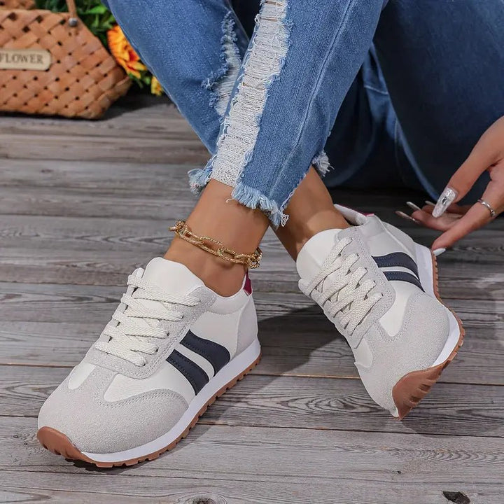 Clara | Sneakers casual ortopediche eleganti bicolore