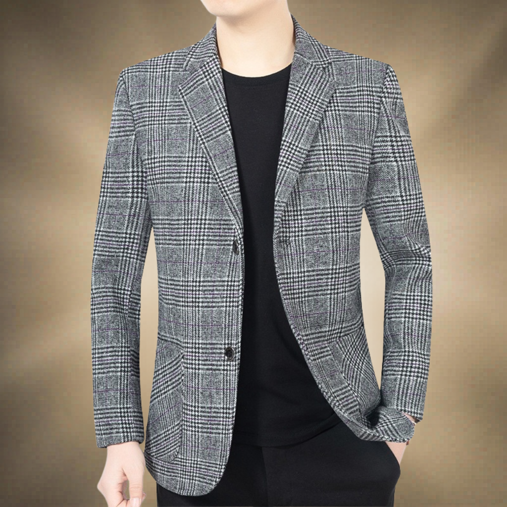 Horizon | Houndstooth Blazer for Men – Classic Heritage Style