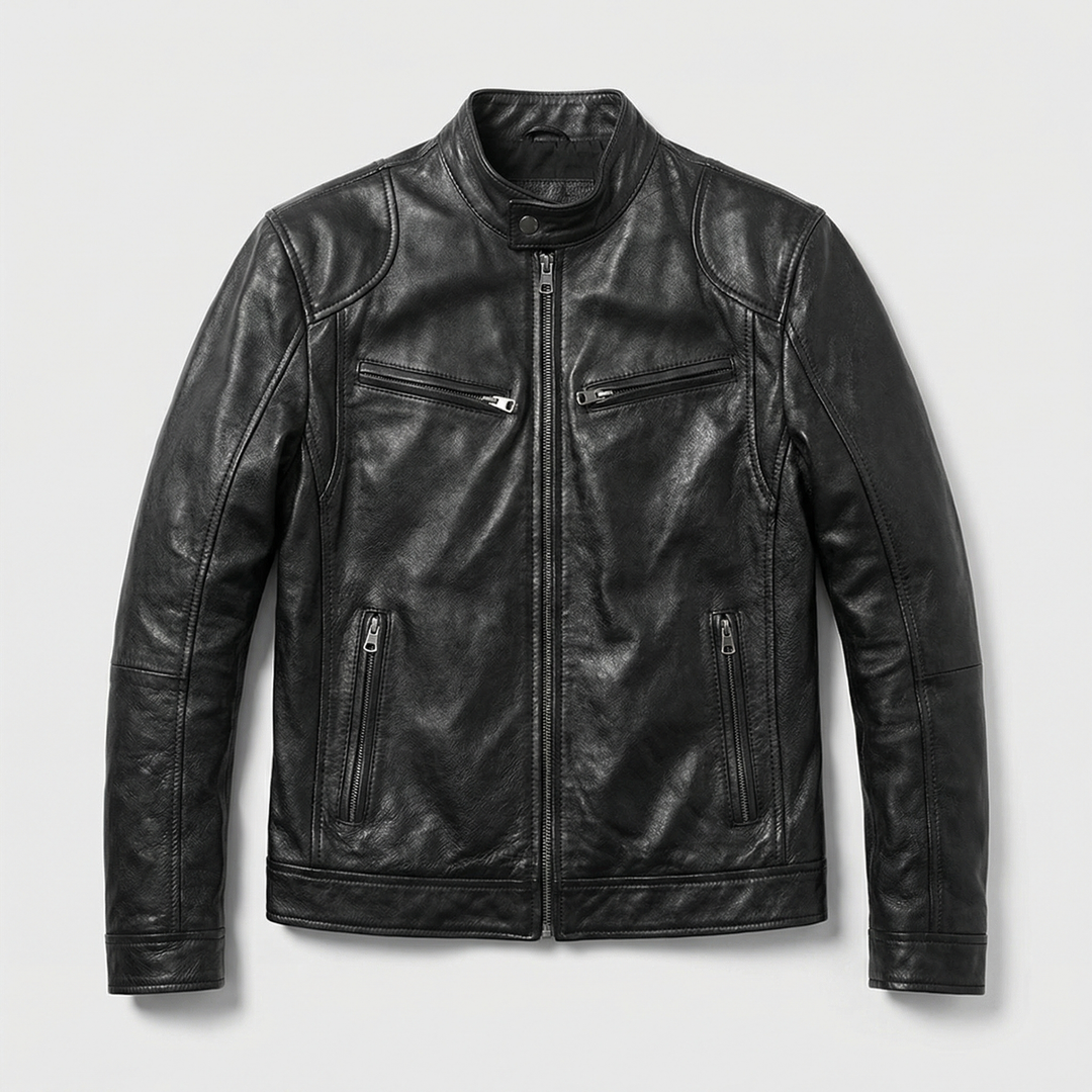 Velmor | Leather Jacket – Timeless Modern Style for Men