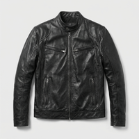 Alexander | Premium Leather Jacket With Timeless Modern Elegance