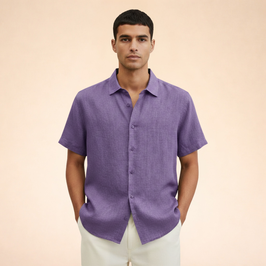 Benjamin | Classic Linen Summer Shirt