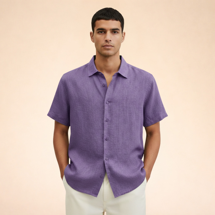 Benjamin | Classic Linen Summer Shirt