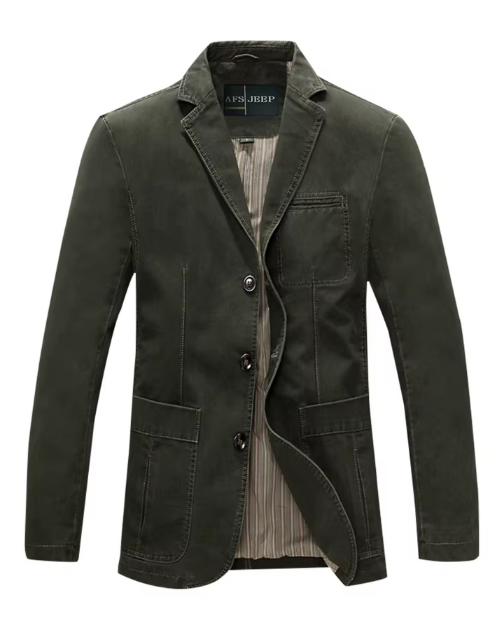 Atlas | Vintage Men's Blazer – Versatile Tailored Fit for Men
