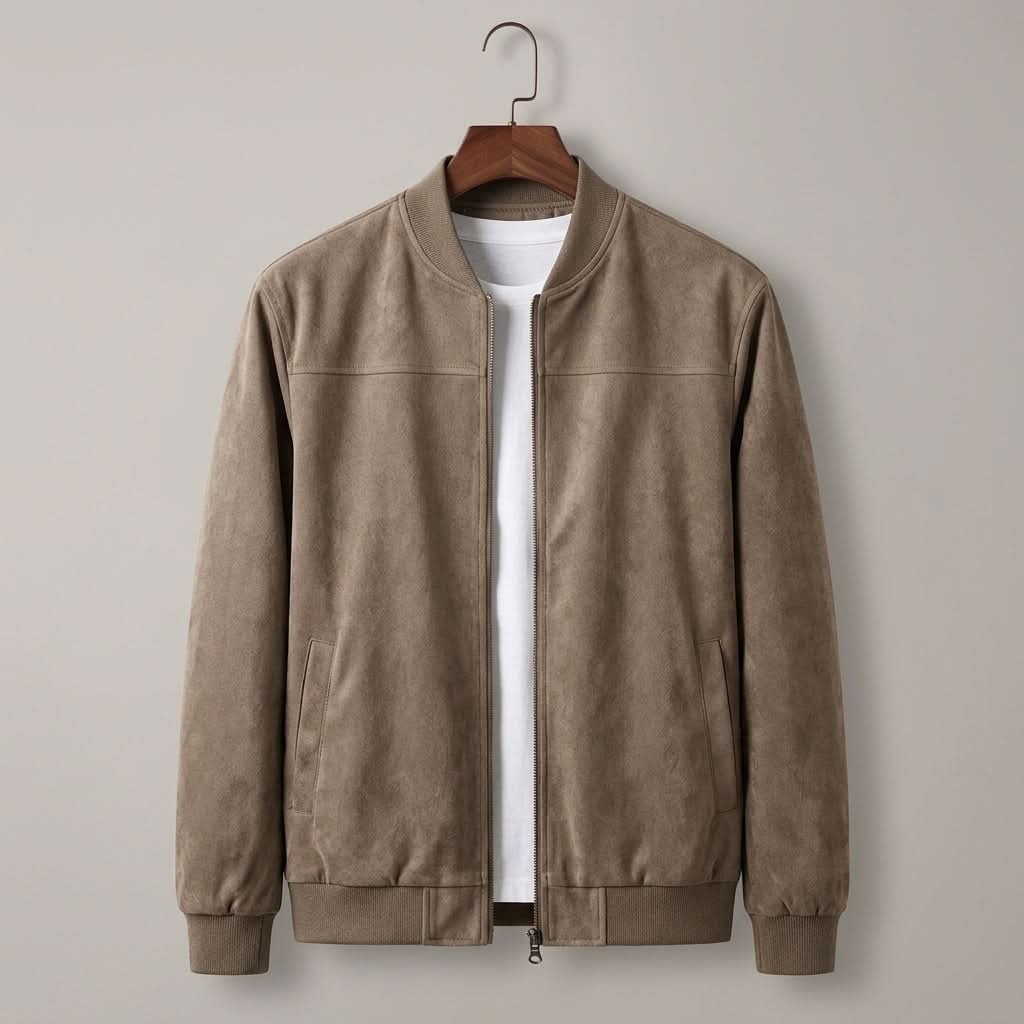 Weston | Bomber Jacket – Smooth Structured Style for Men