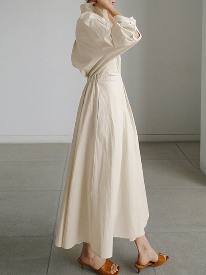 Eden | Midi Dress – Elegant Flowing Style for Women