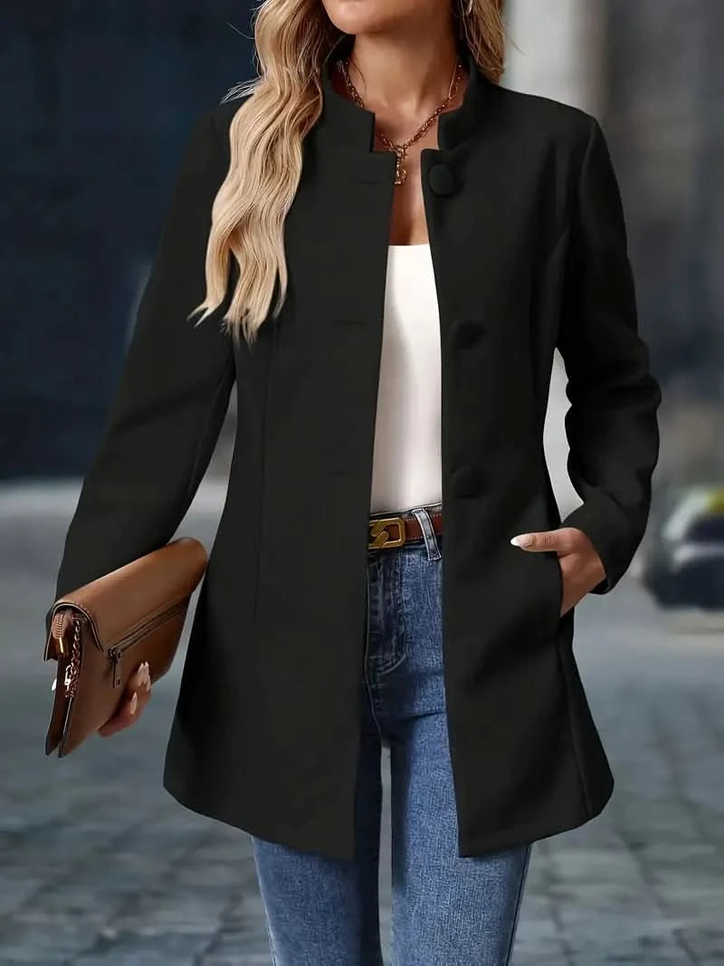 Lori | Tailored Blazer – Minimalist Elegance for Women