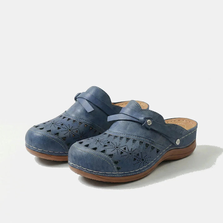 Wentworth & Rowe | Clogs – Backless Design with Knotted Strap