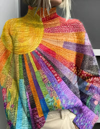 Nadine | Colorful And Cozy Turtleneck Sweater