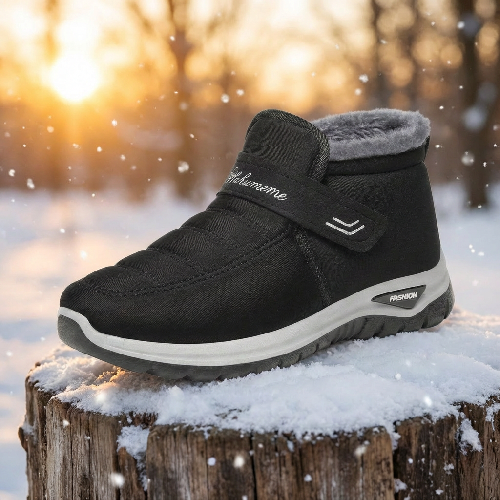 Cozara | Fur Lined Slip On Winter Boots for Women