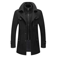Adrian | Sophisticated Slim-Fit Winter Wool Coat