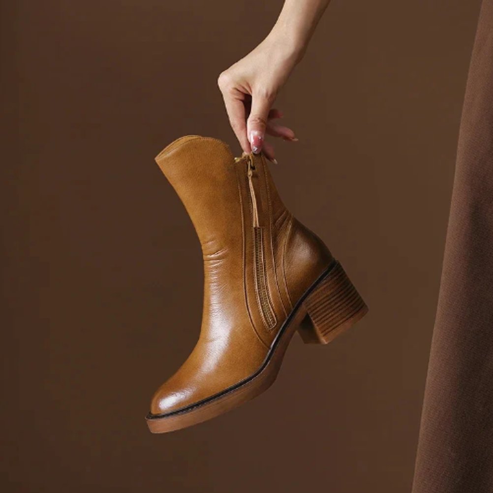 Freya | Stivaletti eleganti e confortevoli in pelle