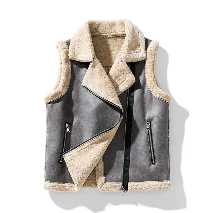 Elena | Kuschelige und stilvolle Sherpa-Fleece-Weste