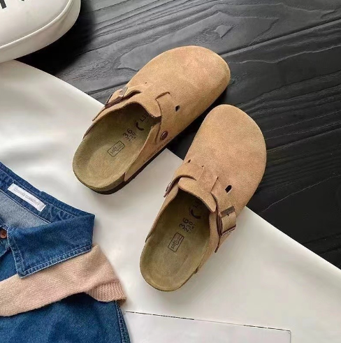 Nova | Mules eleganti e comode in camoscio da infilare