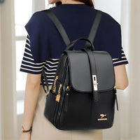 Emily | Sac à dos en cuir, élégant et pratique