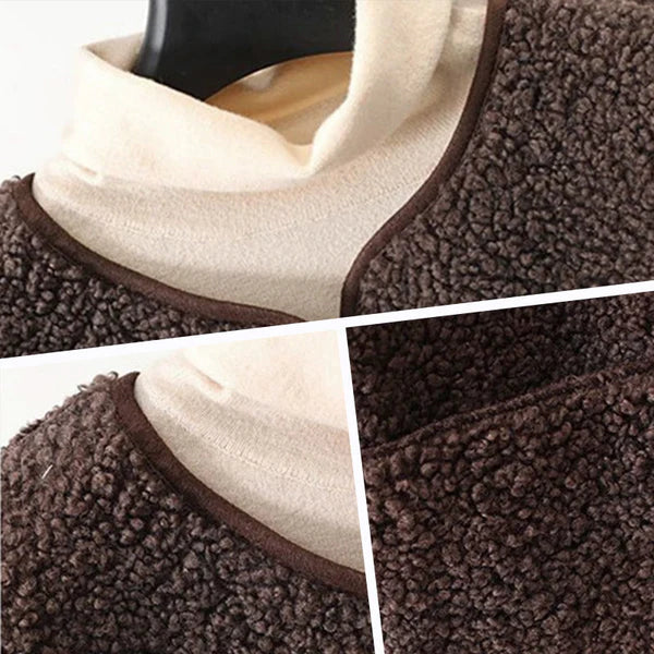 Avery | Bequeme und elegante Weste mit Knopfleiste