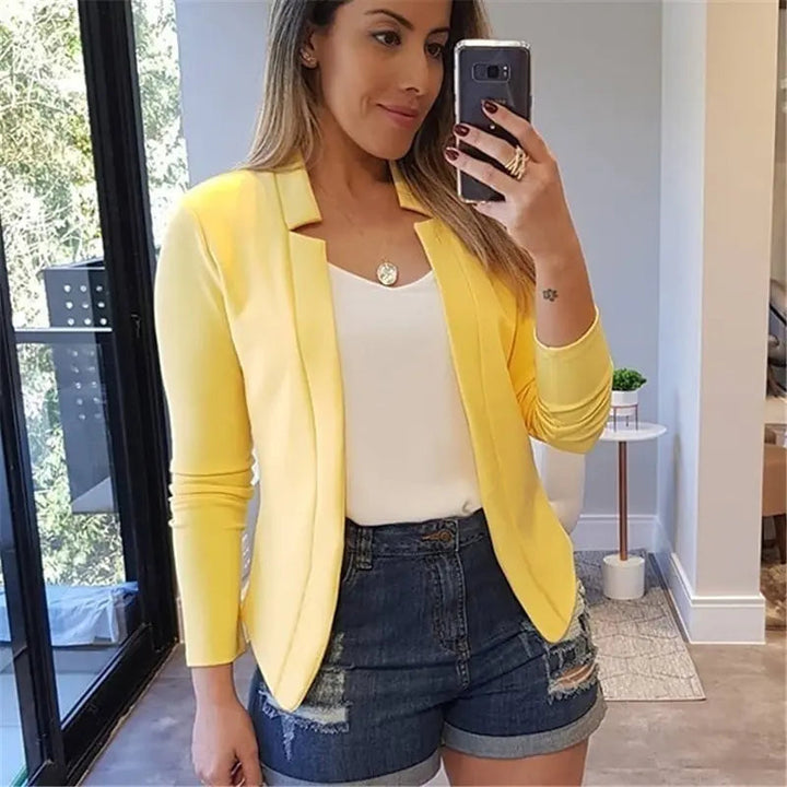 Sarah | Blazer da donna elegante e comodo, dal taglio drappeggiato