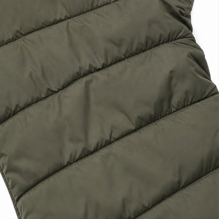 Wearbella | Longline Puffer Vest – Sleek Sleeveless Style for Women