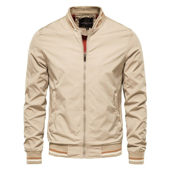 Arthur | Giacca bomber casual con coste a contrasto