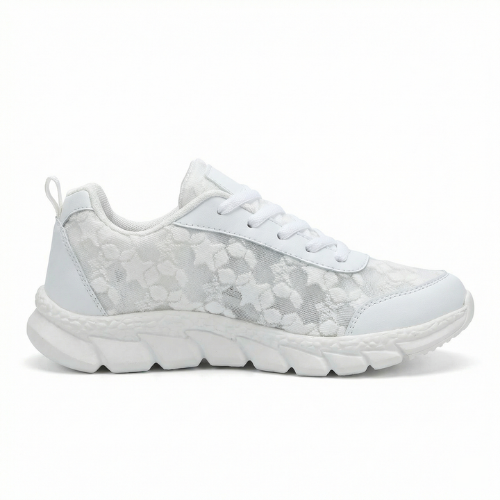 Emily | Sneakers ortopediche traspiranti e sostenitive in mesh, senza lacci