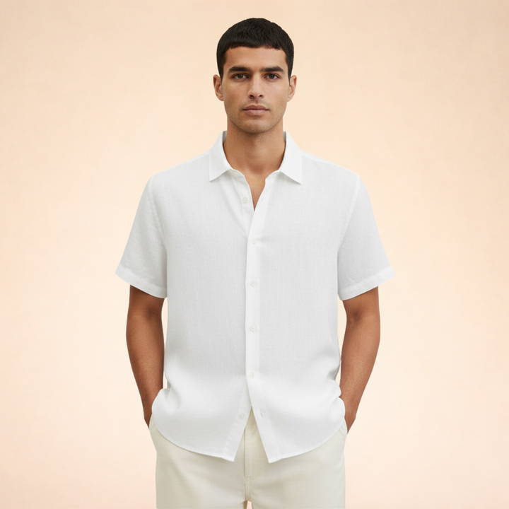 Benjamin | Classic Linen Summer Shirt